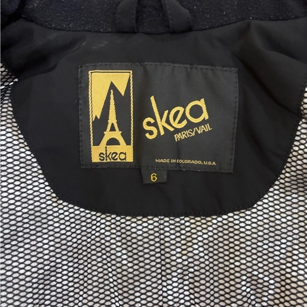 Ski Winter Jacket Size 6 Women’s Skea Black and White - Picture 8 of 13